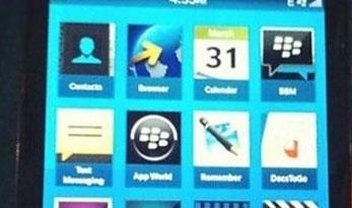 Imagem vazada revela sistema e apps do BlackBerry 10 L