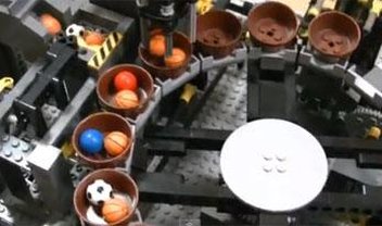 Máquina gigantesca prova a versatilidade das peças de LEGO [vídeo]