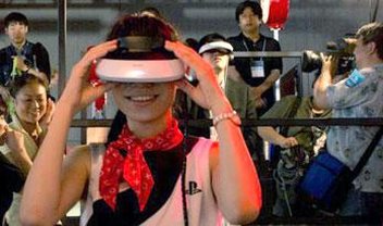 HMZ-T2: visor 3D da Sony não agrada na Tokyo Game Show