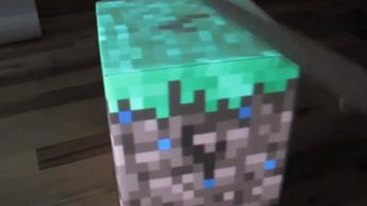 Minecraft, mas você só tem UM bloco 