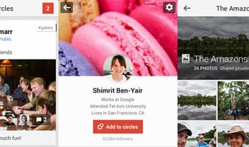 Google+ para iOS adiciona integração com o Drive e Hangouts