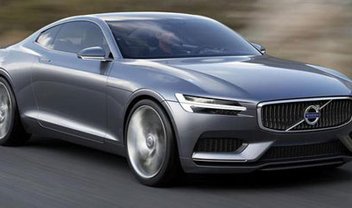 Concept Coupe da Volvo tem sistema multimídia com tela touch enorme