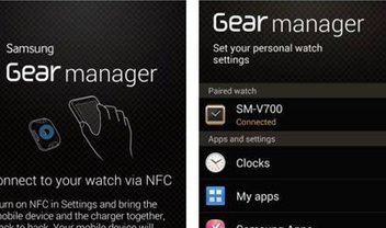 Gear Manager: vazam imagens do app de gerenciamento do Galaxy Gear