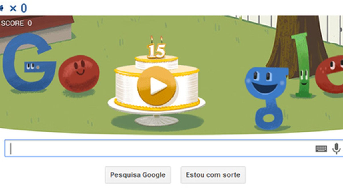 Google comemora seu aniversário com jogo de pinhata - TecMundo