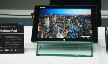 Sharp apresenta novo tablet com Windows 8 e tela de 10,1 polegadas