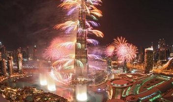 Dubai impressiona o mundo com queima de fogos do Ano-Novo [vídeo]