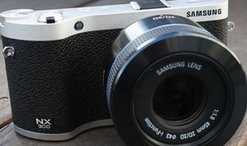 Samsung NX300: câmera mirrorless com 3D em uma única lente