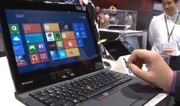 Experimentamos o ultrabook da Lenovo que gira sua tela em 180°