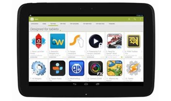 Google Play vai ser modificada para destacar apps para tablets