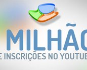 1 milhão de inscritos no canal do Baixaki no YouTube. Obrigado! [vídeo]