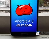 Jelly Bean 4.3 chega ao Galaxy S4 com suporte a Galaxy Gear