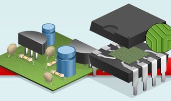 Como funciona um circuito integrado? [ilustração]