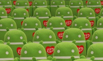 Você consegue adivinhar quantos robôs estão na nova foto do Android KitKat?