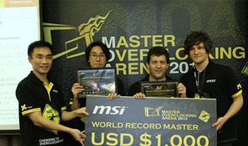 Brasileiro bate recorde em maior campeonato de overclock do mundo