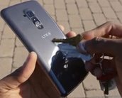 Veja um LG G Flex sendo riscado e regenerando em segundos [vídeo]