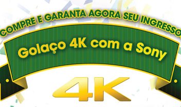 Golaço 4K: compre uma nova TV da Sony e ganhe ingressos para a Copa de 2014