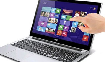 Windows 8: notebooks com telas de toque vendem menos do que o esperado