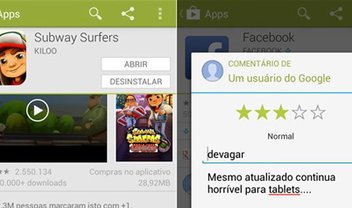 Nova Play Store chega com mais integração ao Google+ e alterações visuais