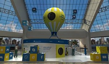 Nokia promove passeio de balão simulado para promover Lumia 1020