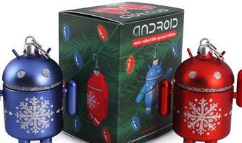 Que tal decorar a árvore de Natal com enfeites do Android?