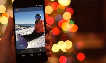 Balance o smartphone e faça nevar no Google+ para Android [vídeo]