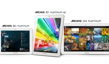 ARCHOS anuncia linha Platinum de tablets com processador quad-core