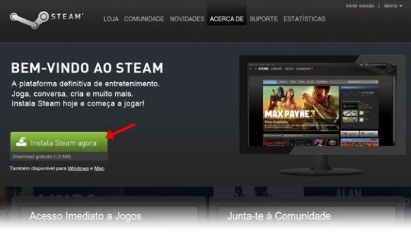 Steam, a plataforma definitiva de jogos on-line