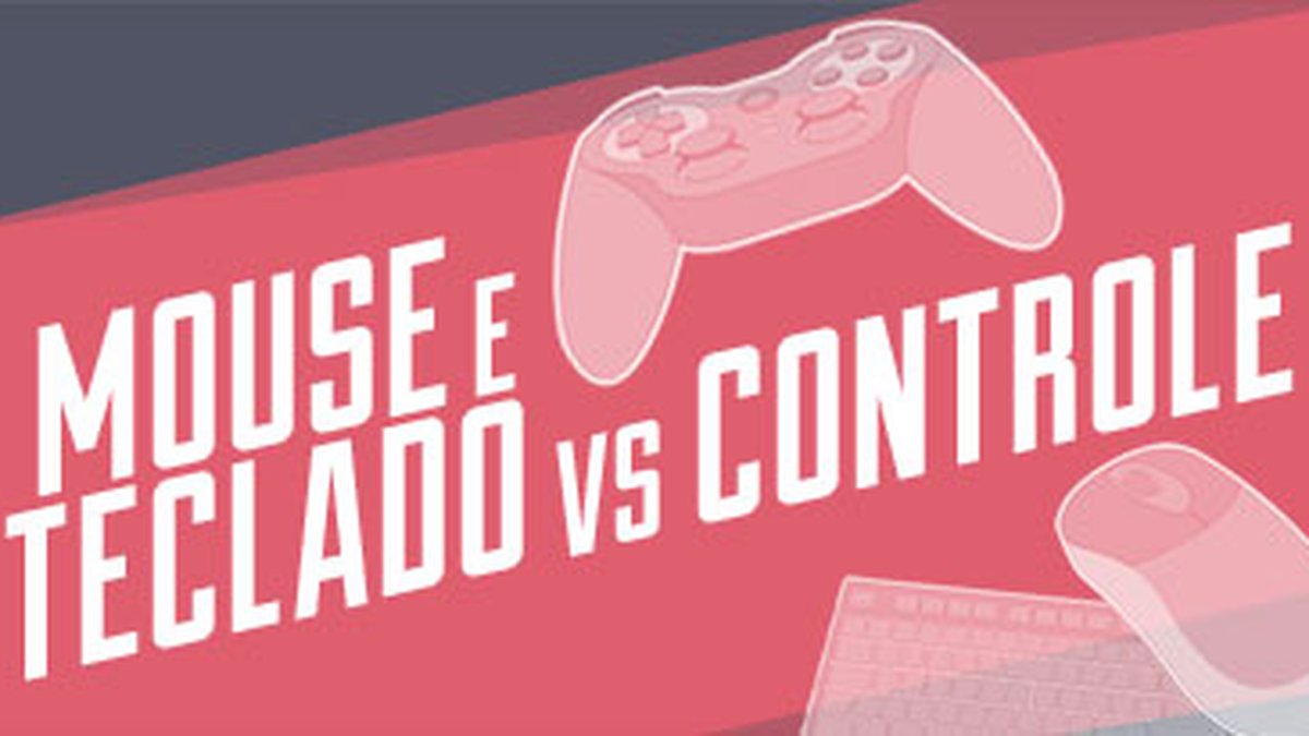 Mouse/teclado ou controle: qual é a melhor opção para jogos? [ilustração] -  TecMundo