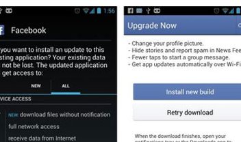 Facebook de Android ganha atualizações automáticas que burlam a Play Store
