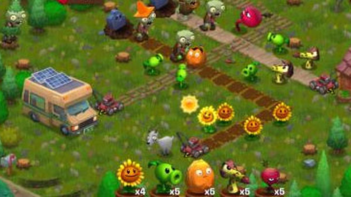 Plants vs Zombies - Click Jogos