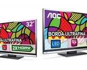 AOC lança nova linha de TVs LED de 32 e 39 polegadas