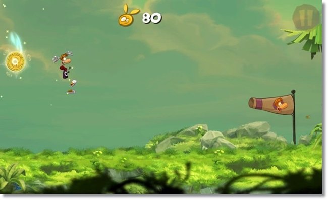 Rayman Jungle Run.