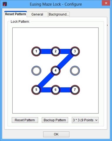 Eusing Maze Lock.