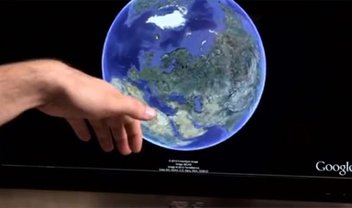 Google Earth com controle gestual faz você viajar pelo mundo com as mãos