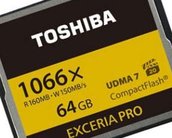 Toshiba anuncia cartões de memória com leitura de dados a 160 MB/s