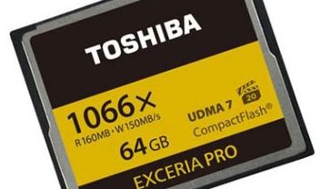 Toshiba anuncia cartões de memória com leitura de dados a 160 MB/s