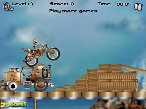 Hill Climb Moto - Click Jogos