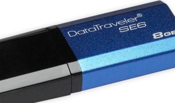 Novo pendrive Kingston tem gerenciador de arquivos e 6 GB extras em nuvem