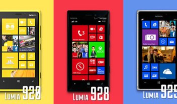 Comparativo: Nokia Lumia 920, 928 e 925 [tabela]