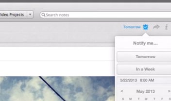 Evernote ganha função de lembretes e vira "lista de tarefas"