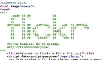 Flickr procura programadores de forma inteligente