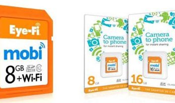 Cartões Eye-Fi Mobi enviam fotos para celular sem conectar-se à internet