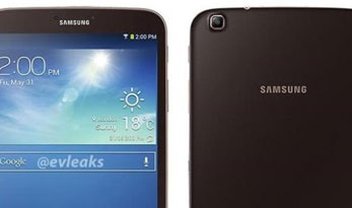 Samsung Galaxy Tab 3 de 8" pode ter modelo em cores escuras