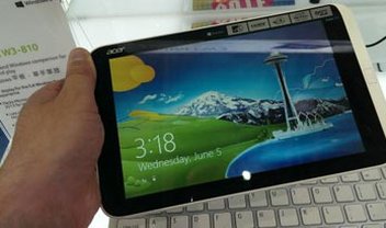 Primeiras impressões: tablet Acer Iconia W3