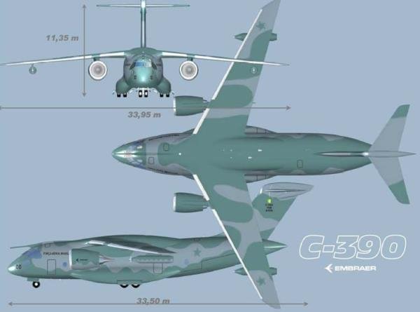 Primeiro avião cargueiro KC-390 deve ser entregue no primeiro semestre