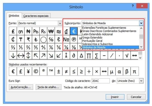 Inserir caractere de número ordinal no Word 