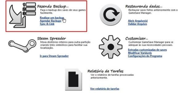 Como realizar o backup do seu jogo