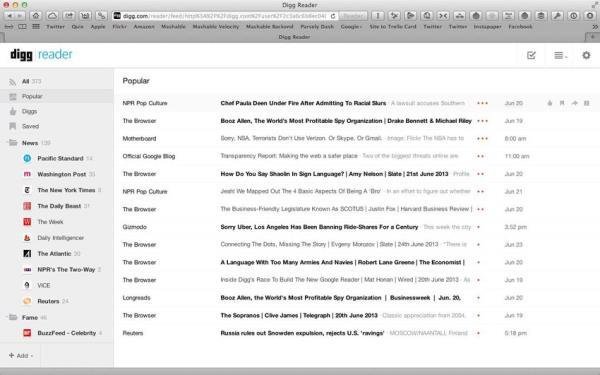 Para criar substituto do Google Reader, Digg consulta 8 mil usuários