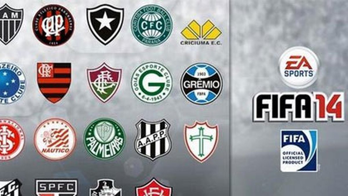 Pelo menos 19 times brasileiros estarão licenciados no FIFA 14 - TecMundo