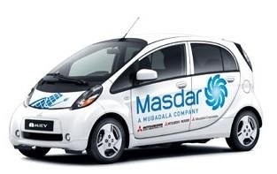 Carros elétricos em Masdar